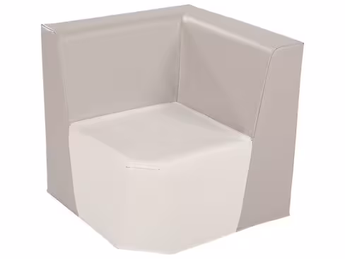 Fauteuil d'angle New Basic - h. d'assise 25 cm / 54188