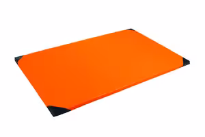 Tapis de jeux - 200 x 130 cm - ép. 4 cm - orange 45434/216