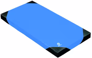 Tapis de jeux - 120 x 60 cm - ép. 7 cm - rouge 123/217