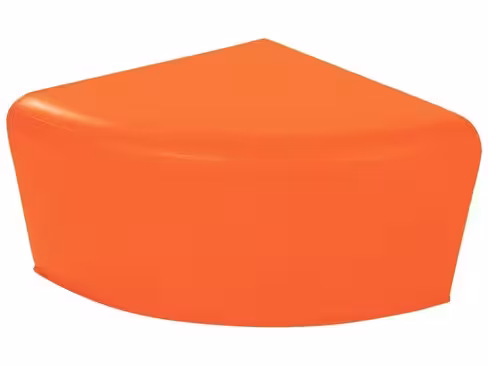 Pouf quart de rond - h. d'assise 32cm 54183