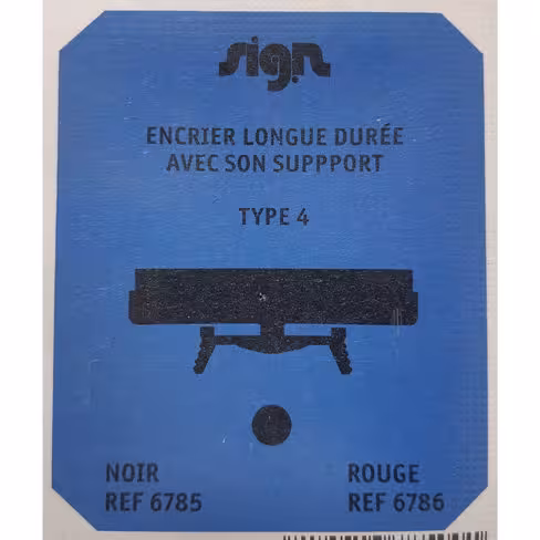 Cassette Sign M6785 - noir