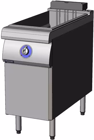 Friteuse Bonnet Advancia pr. 900 mm 25 l électrique 22,5 kW 1/2 module sur placard