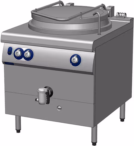 Marmite chauffe indirecte Bonnet Advancia pr. 900 mm 150 l gaz 21,5 kW 1 module bloc