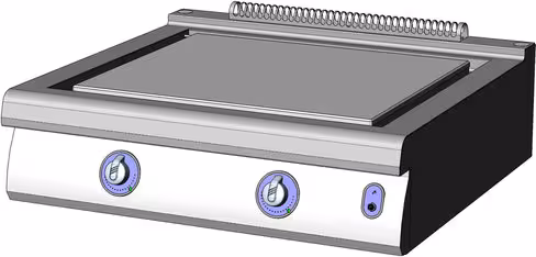 Plancha acier martin lisse Bonnet Advancia pr. 900 mm électrique 10,8 kW 1 module à poser