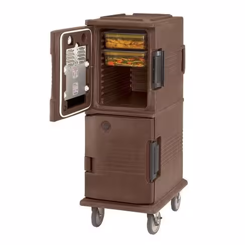 Conteneur isotherme GN 1/1 à ouverture frontale - Cambro UPCHT8002 - 2 portes - 1 compartiment chauffant -