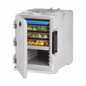 Conteneur isotherme GN 1/1 à ouverture frontale - Cambro UPSC400 - gris moucheté