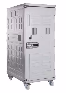 Conteneur isotherme 1000 l à ouverture frontale - Cargo Melform 1000EU - gris bleu