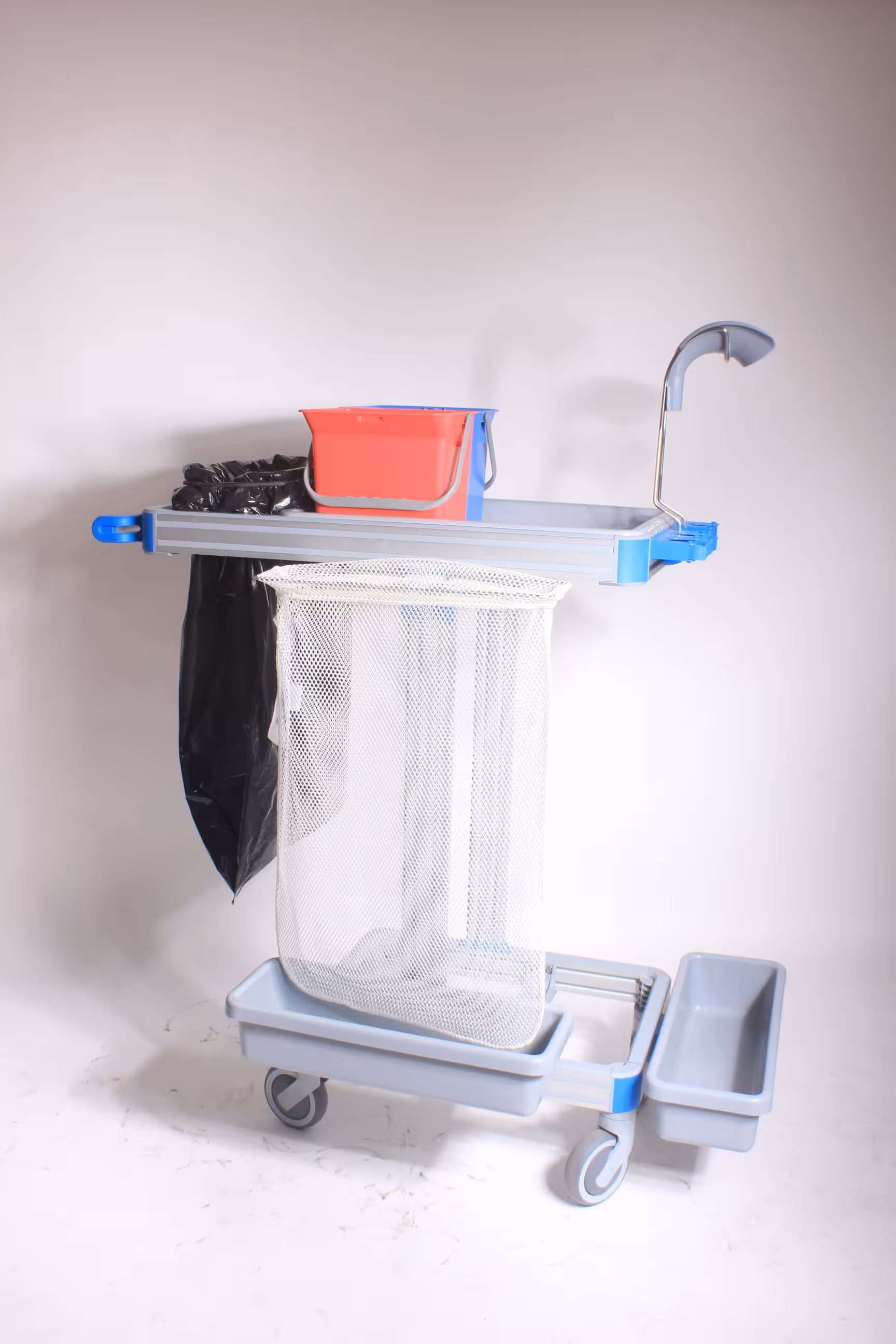 Chariot pour dispositif de bionettoyage vapeur SP400 et SP500 - poubelle et 2 seaux