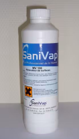 Nettoyant actif MV100 avec pistolet pour tous les dispositifs de la gamme SP - carton de 6 bidons de 500 ml