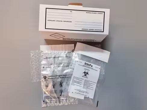 Emballage d expédition P650 pour transport à température ambiante format 300 x 110 x 110 mm x 50