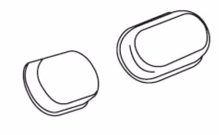 Coussin de nuque pour coiffe ratchet - lot de 5