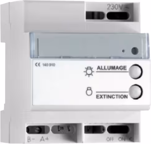 Boîtier de télécommande multifonction pour bloc BAES