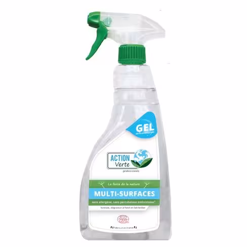 Nettoyant dégraissant Action Verte - Ecocert - carton de 6 x 750 ml