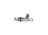 Soupape de dosage de gaz 1/8 pouces laiton