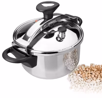 Cocotte à pression inox 8 litres