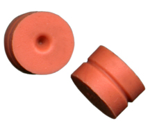 Septum d entrée longue durée de vie antiadhésif 5 mm trou traversant x 50