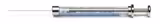 Seringue 1 ml bleu foncé piston à joint PTFE aiguille fixe jauge 22 biseautée