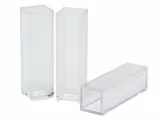 Cellule rectangulaire à usage unique en polystyrène 3,5 ml longueur de trajet 10 mm x 500