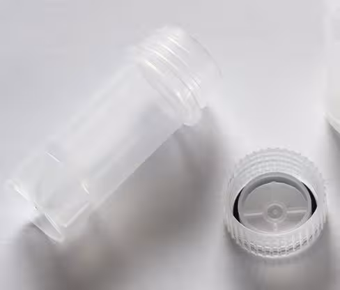 Tube vide 7 ml avec bouchons