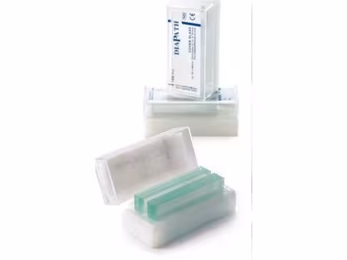 Lamelle en verre 24 x 40 mm emballage sous vide - 10 boîtes de 100