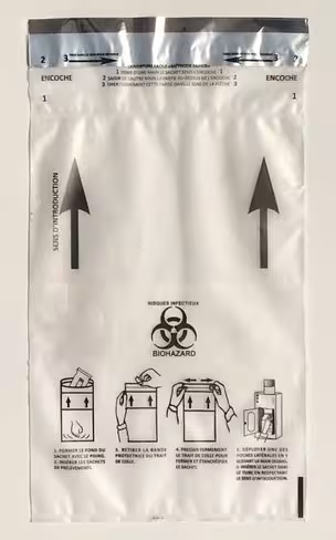 Sachet NOVAPAR 170 x 300 mm Transport Pneumatique x 500