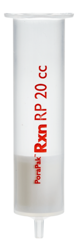 Cartouche PORAPAK Rxn RP 20 cc Vac 2 g Sorbent /cartouche 80 µm taille particule Reversed-phase 0 - 14 pH Cop x 20