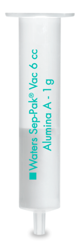 Cartouche certifié SEP-PAK Alumina A 6 cc Vac 1 g Sorbent cartouche 50-300 µm taille partic Normal-Phase x 30