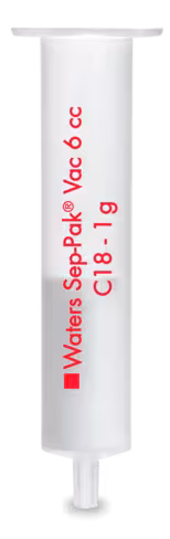 Cartouche certifié SEP-PAK C18 6 cc Vac 1 g Sorbent cartouche 37-55 µm taille partic Reversed-Phase 2 x 30