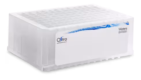 Ostro Protein Precipitation Phospholipid Removal Plate 25 mg taille particule0 - 10 pH compatible spectro masse