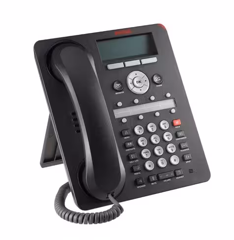 Téléphone IP Avaya 1608 BLK reconditionné - Inclus socle