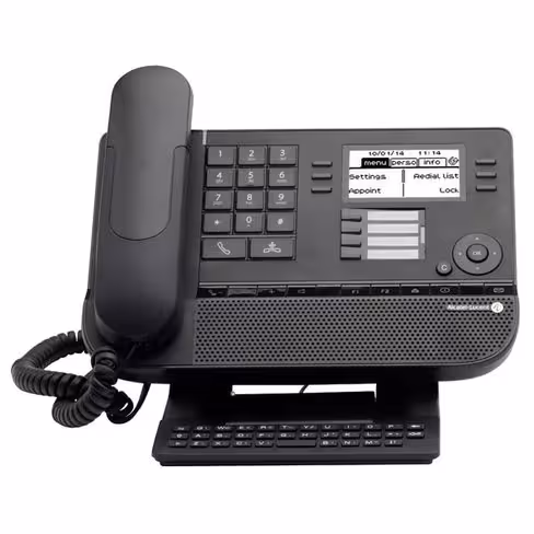 Téléphone IP Alcatel-Lucent 8028 Premium DeskPhone FR avec clavier Azerty - reconditionné