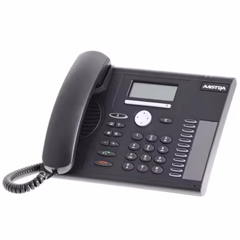 Téléphone numérique Mitel MiVoice 5370 digital reconditionné - anthracite