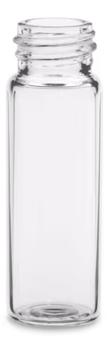 Vial verre clair 15 x 45 mm col à vis 4 ml BRUKER KONTRON PERKIN-ELMER SHIMADZU Tosoh Unicam WATERS 700 x 100
