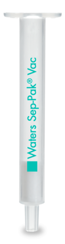 Cartouche SEP-PAK Alumina A 1 cc Vac 100 mg Sorbent cart 50-300 µm taille partic Normal-Phase pH 0 - 10 x 100