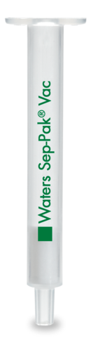 Cartouche SEP-PAK Alumina B 1 cc Vac 100 mg Sorbent cart 50-300 µm taille partic Normal-Phase pH 0 - 10 x 100