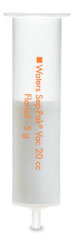 Cartouche SEP-PAK Florisil 20 cc Vac 5 g Sorbent /cartouche 50-200 µm taille particule Normal-Phase Florisil x 20