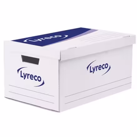 Conteneur à archives Lyreco Flip Top Maxi - montage auto - lot de 10