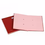 Parapheur 12 compartiments - onglets renforcés - bordeaux