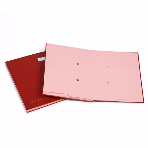 Parapheur 12 compartiments - onglets renforcés - bordeaux