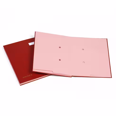 Parapheur 18 compartiments - onglets renforcés - bordeaux