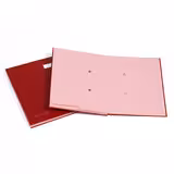 Parapheur 24 compartiments - onglets renforcés - bordeaux