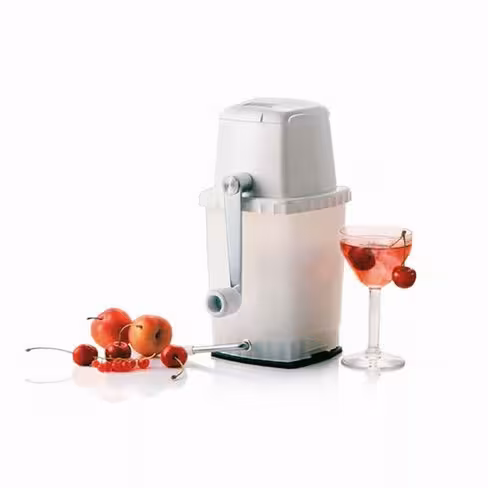 Broyeur à glace manuel blanc - fixation par ventouse