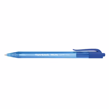 Stylo bille rétractable PaperMate InkJoy 100RT - 1 mm - bleu