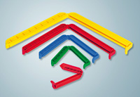 Fermeture dialyse universelle 70 mm bleu x 10