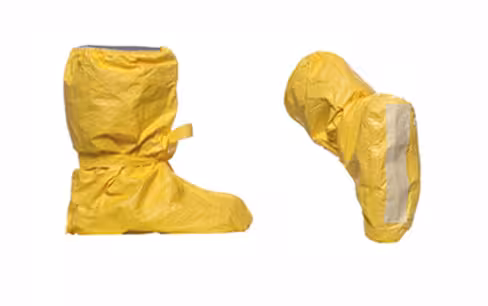 Couvre-bottes tychem c jaune modèle poba taille unique x 50