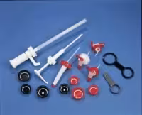 Bouchon PEHD noir pour jerrican 5 avec 10 l avec bague d inviolabilité