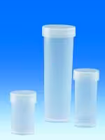 Flacon prelevement 50 ml PP cape PEBD x 10