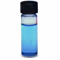 Flacon verre clair avec bouchon caoutchouc/PTFE 20 ml x 72