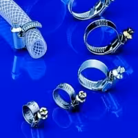 Collier à vis sans fin acier inox x 10