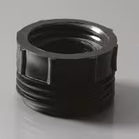Gewinde-adapter für aussengewinde din 51 schwarz
